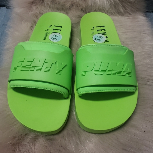 Puma Shoes - PUMA Fenty  By Rihanna Gecko Surf Slides